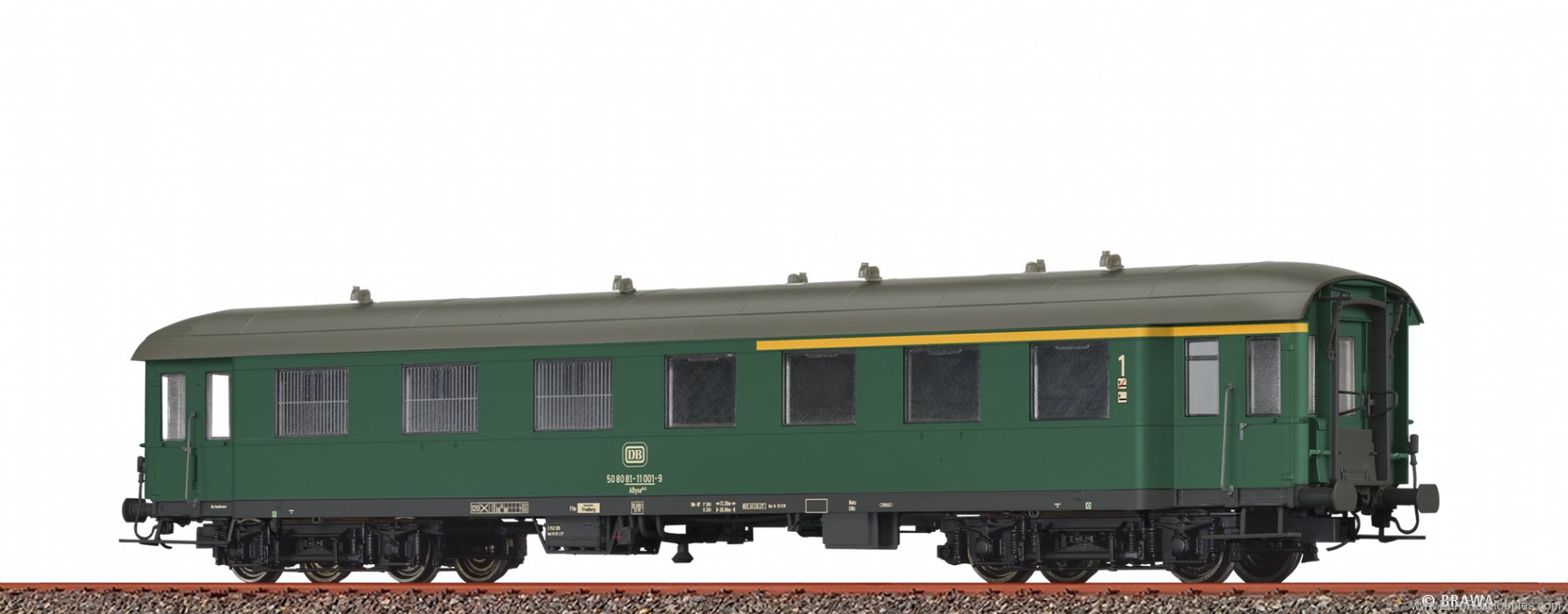 Brawa 46190 Fast Train Coach ADyse641 DB