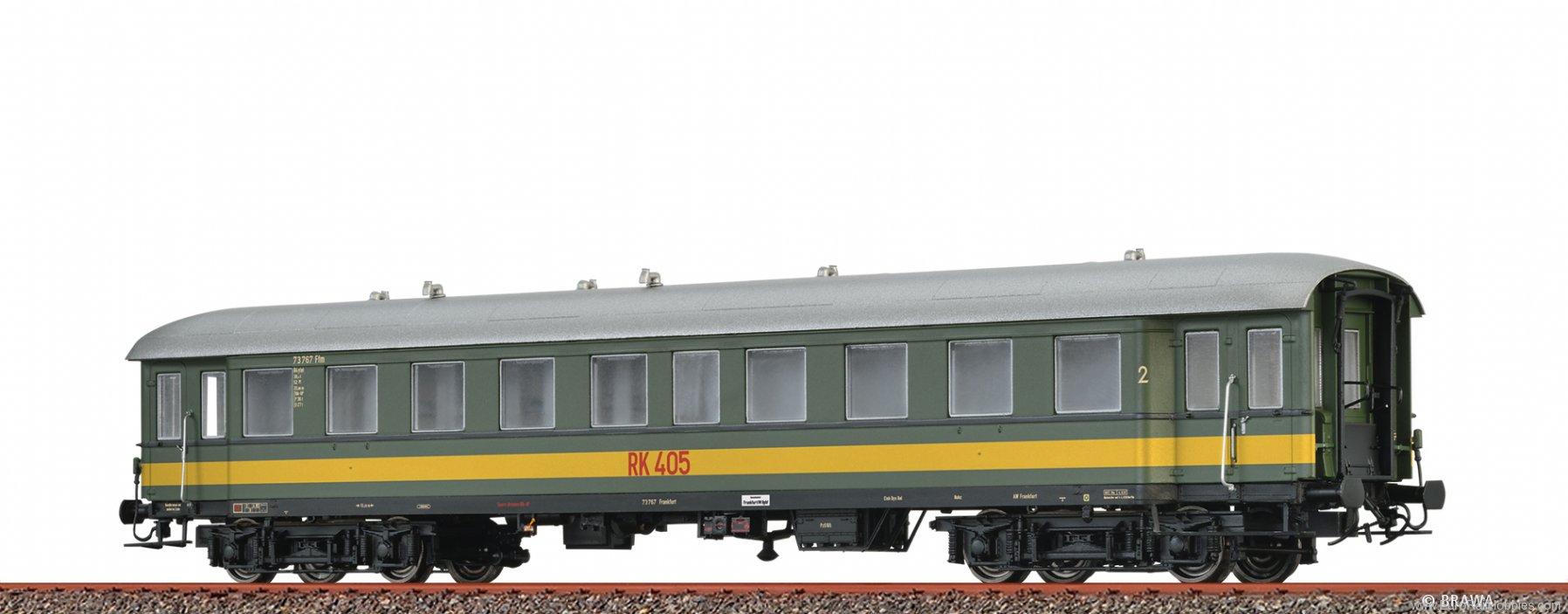 Brawa 46192 Fast Train Coach Rail Kitchen der USTC