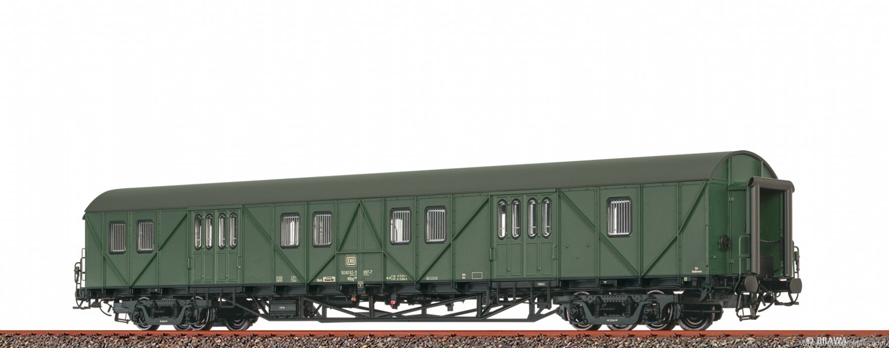 Brawa 46265 Luggage Car MDyg986 DB