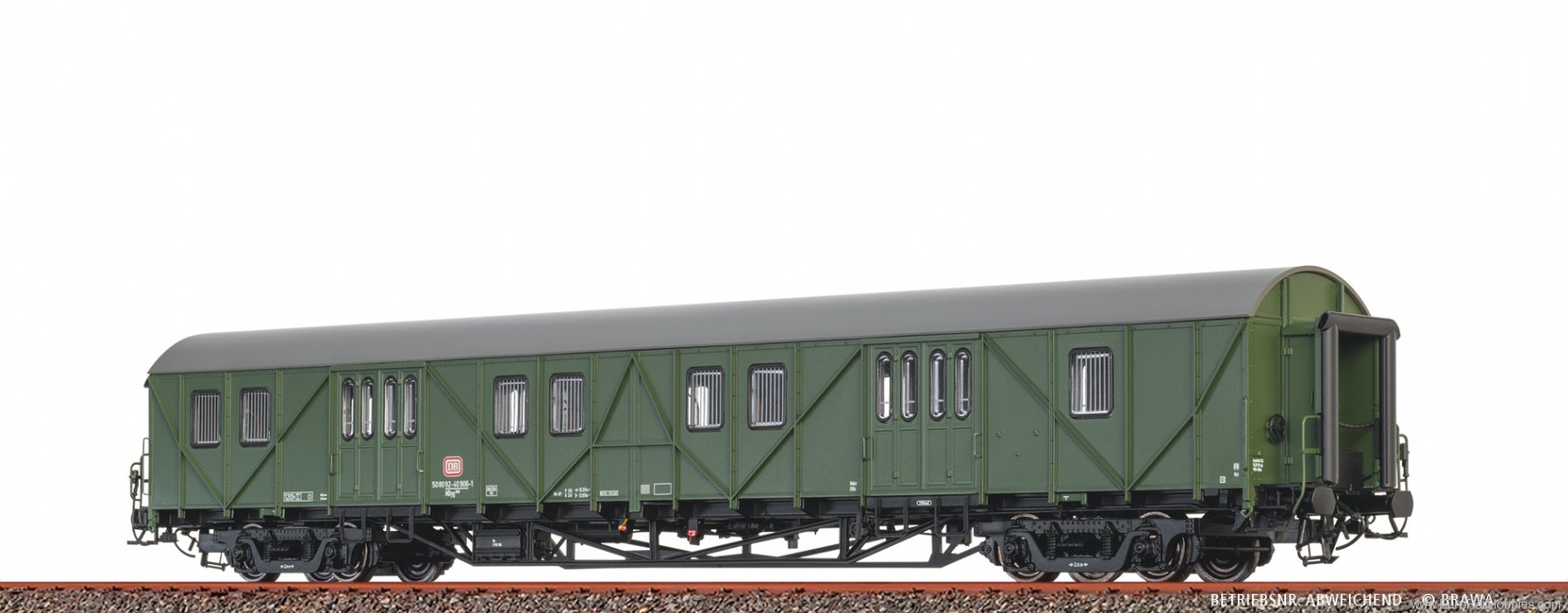 Brawa 46266 Luggage Car MDyg986 DB