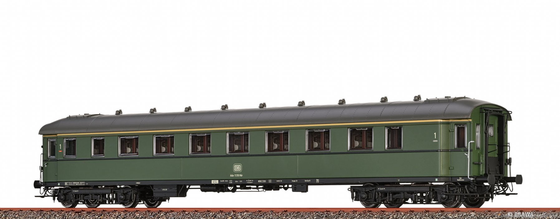 Brawa 46424 Espresso Train Car A4ue-28/52 der DB