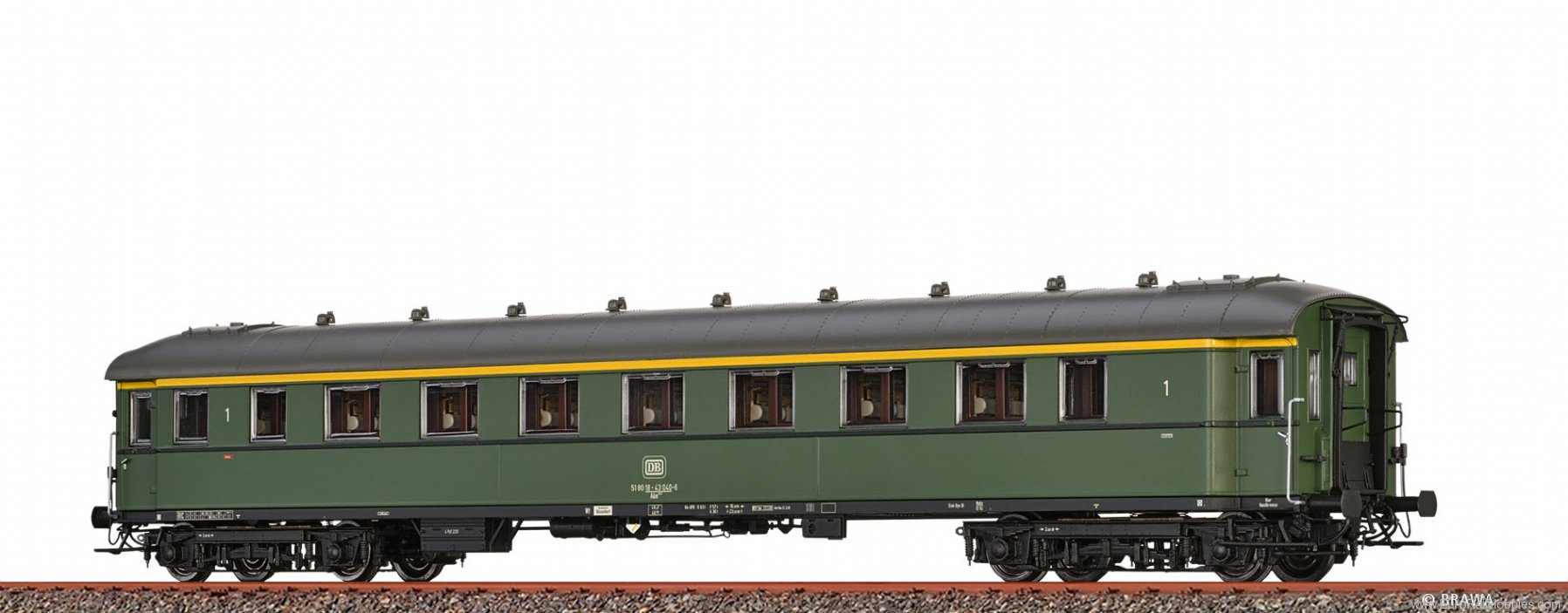 Brawa 46428 Express Train Coach Aue 303 DB