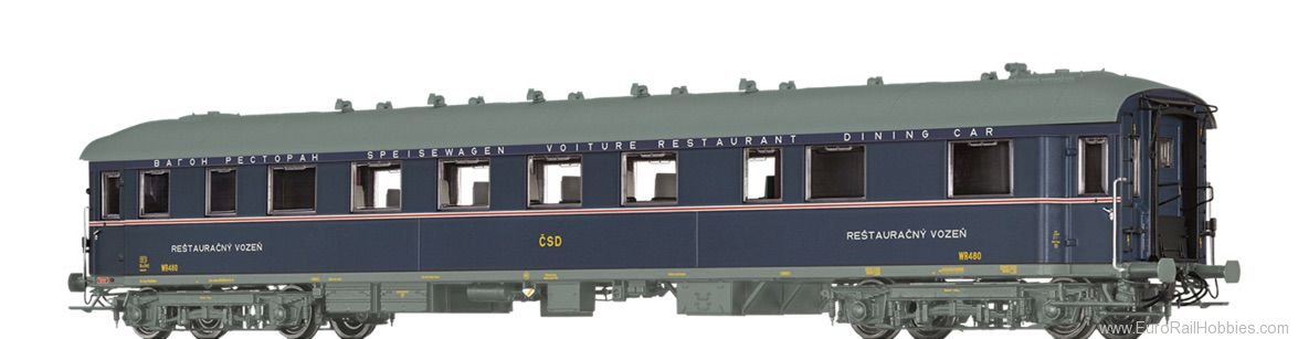 Brawa 46438 Dining Car WR CSD (Factory Sold Out)