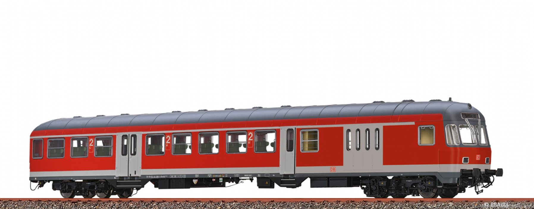 Brawa 46550 Control Car Bnrdzf 740.2 DB AG (Marklin AC Di