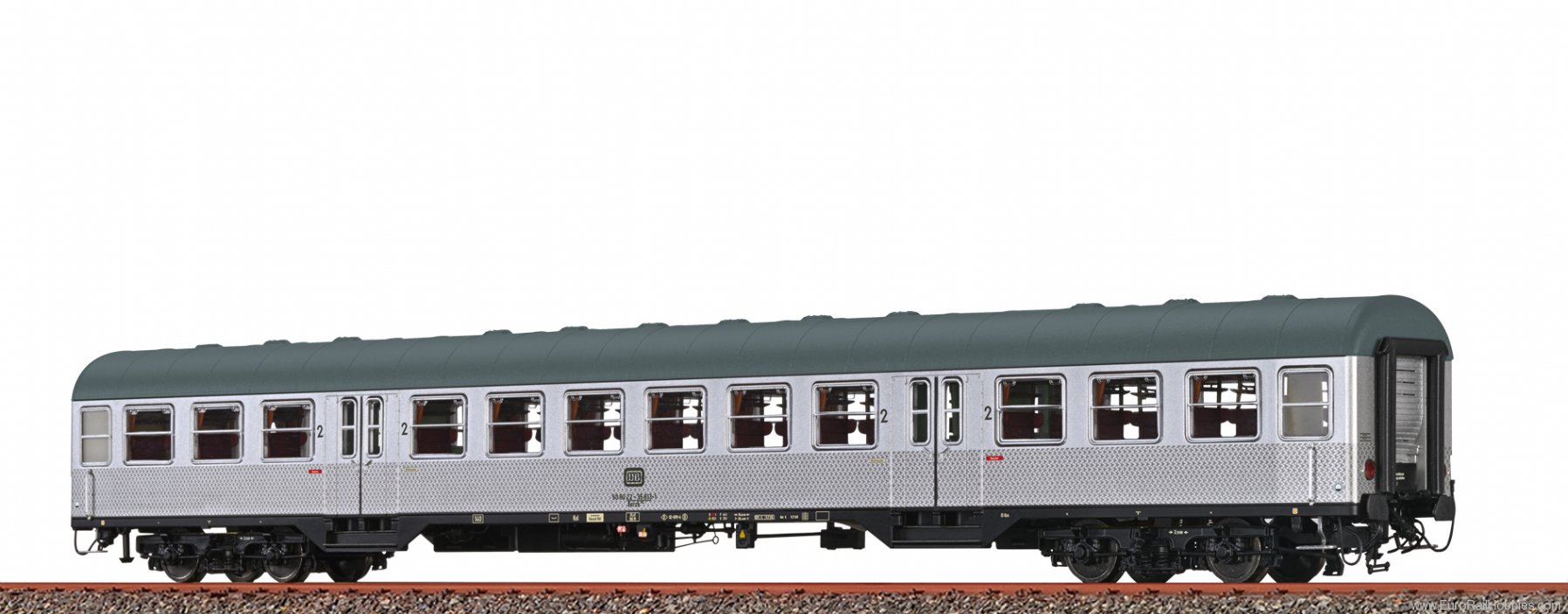 Brawa 46624 Passenger Coach Bnrzb724 DB