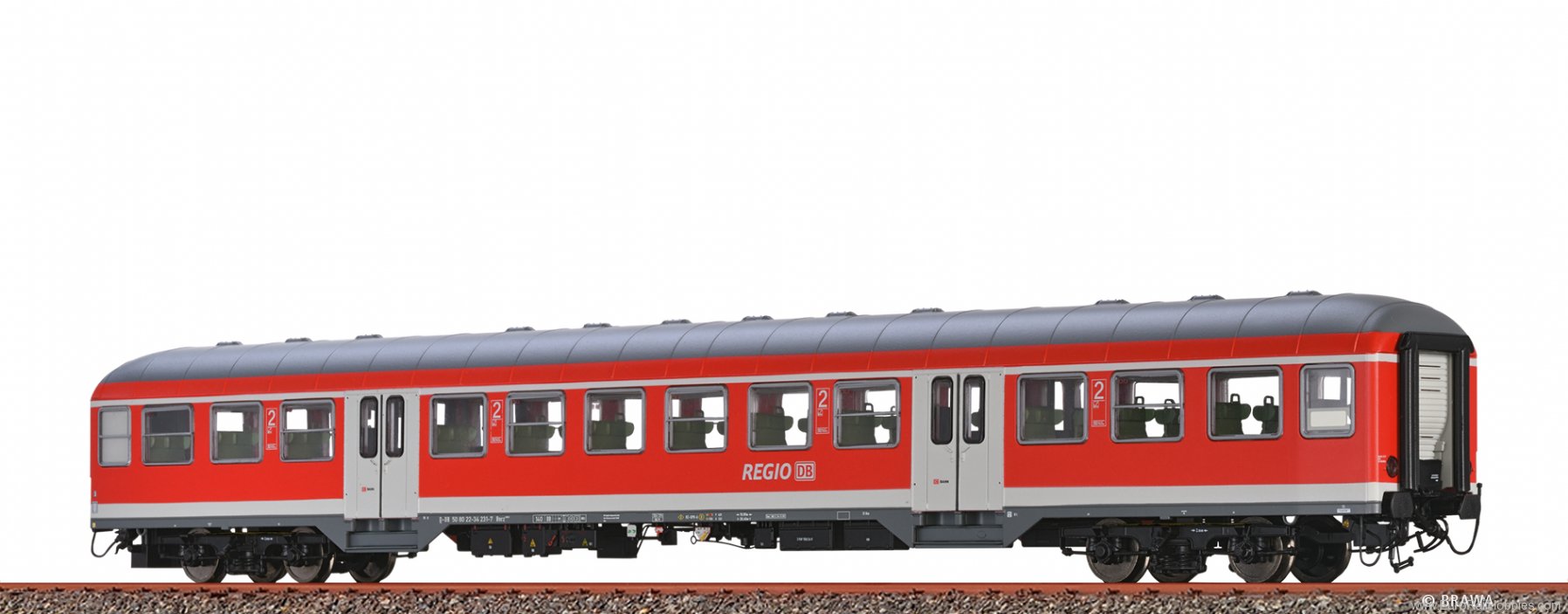 Brawa 46658 Passenger Coach Bnrz 436.0 DB AG