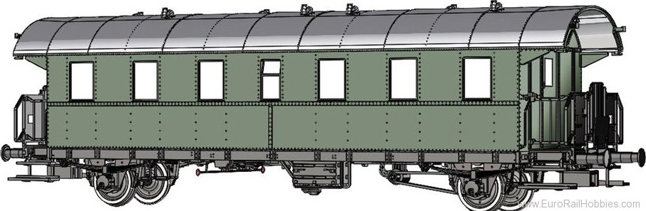 Brawa 46717 SNCF Passenger Coach Ci28 2nd Class (Factory 