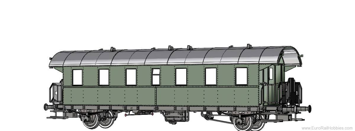Brawa 46718 SNCF Passenger Coach Ci28 2nd Class (Factory 
