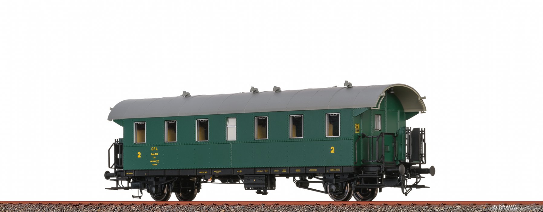 Brawa 46721 CFL Standard Corridor Coach B2mp