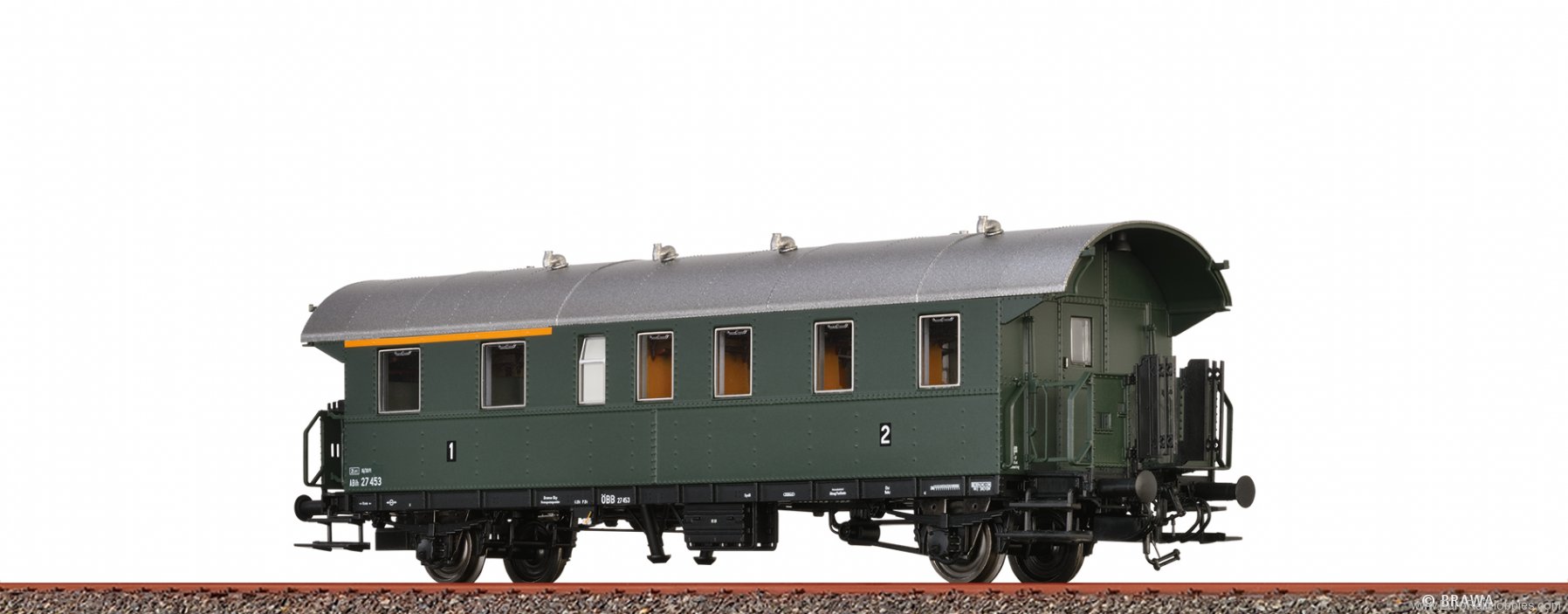 Brawa 46724 Passenger Coach ABih ÃBB
