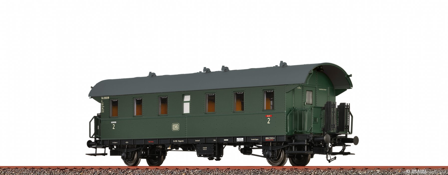 Brawa 46781 Passenger Coach Bi-28 DB(DC Analog Version Pl