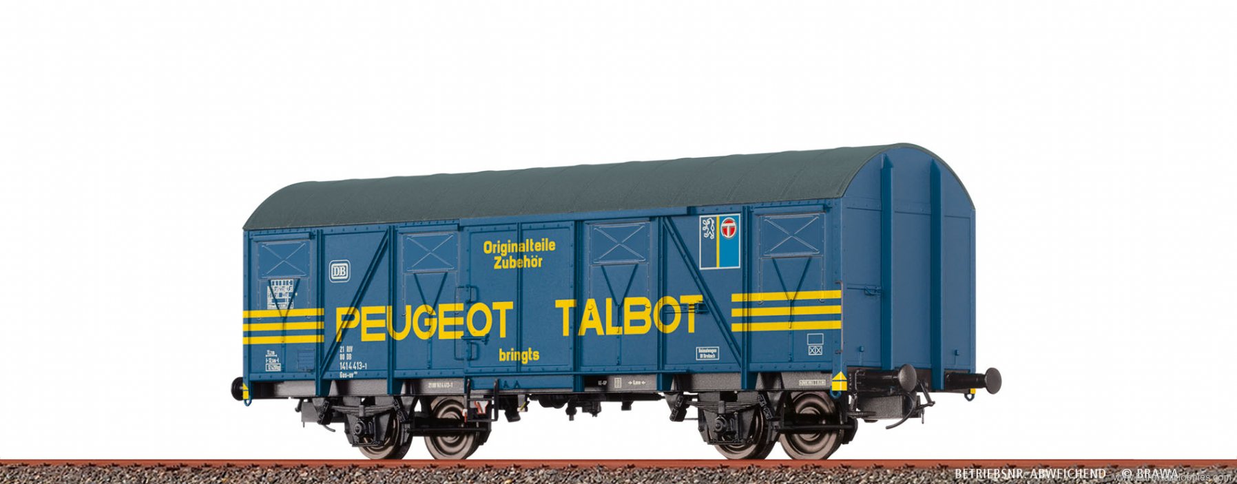 Brawa 47295 Covered Freight Car Gos-uv 253 Peugeot Talbot