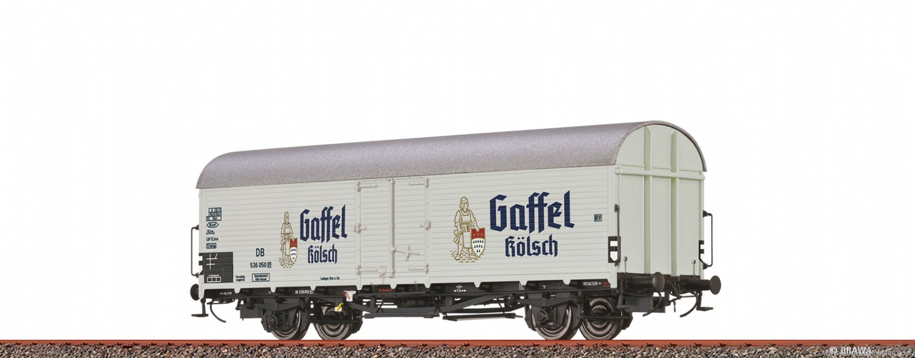 Brawa 47642 Refrigerator Car Tnfhs38 Gaffel KÃ¶lsch DB