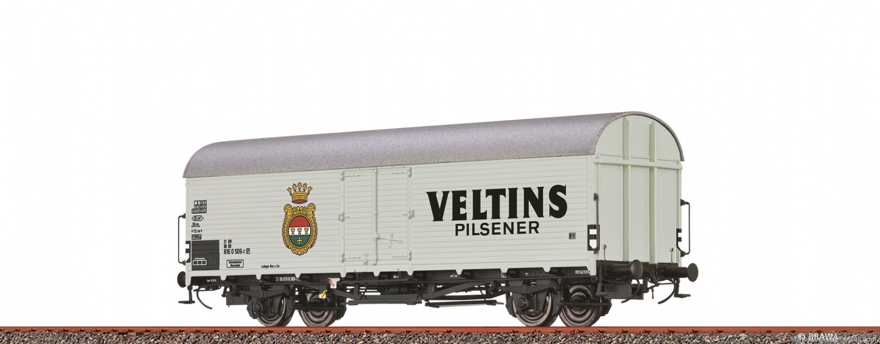 Brawa 47643 Refrigerator Car Ibdlps383 Veltins DB