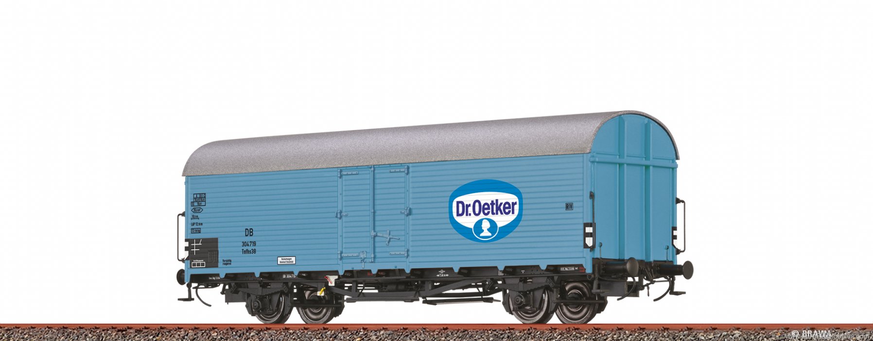 Brawa 47645 Refrigerator Car Tnfhs38 Dr. Oetker DB