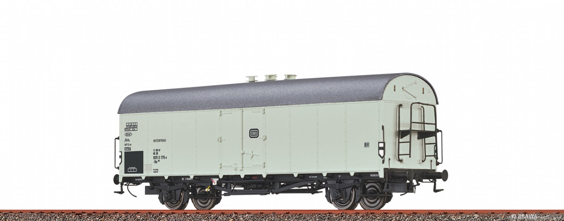 Brawa 47646 Refrigerator Car Ibs394 DB