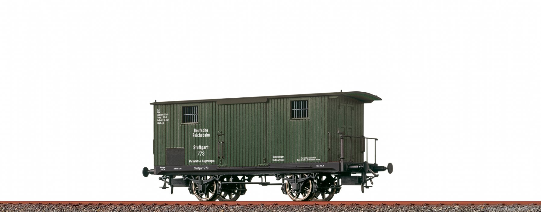 Brawa 47729 Covered Freight Car G DRG