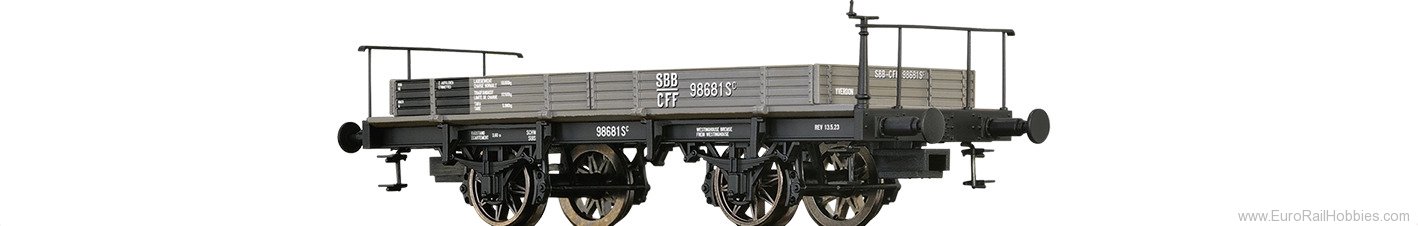 Brawa 47737 BRAWA SBB Flat Car Sc