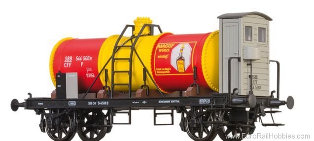 Brawa 47891 Tank Car K2 MaggieÂ® SBB Road no. 544 511 [