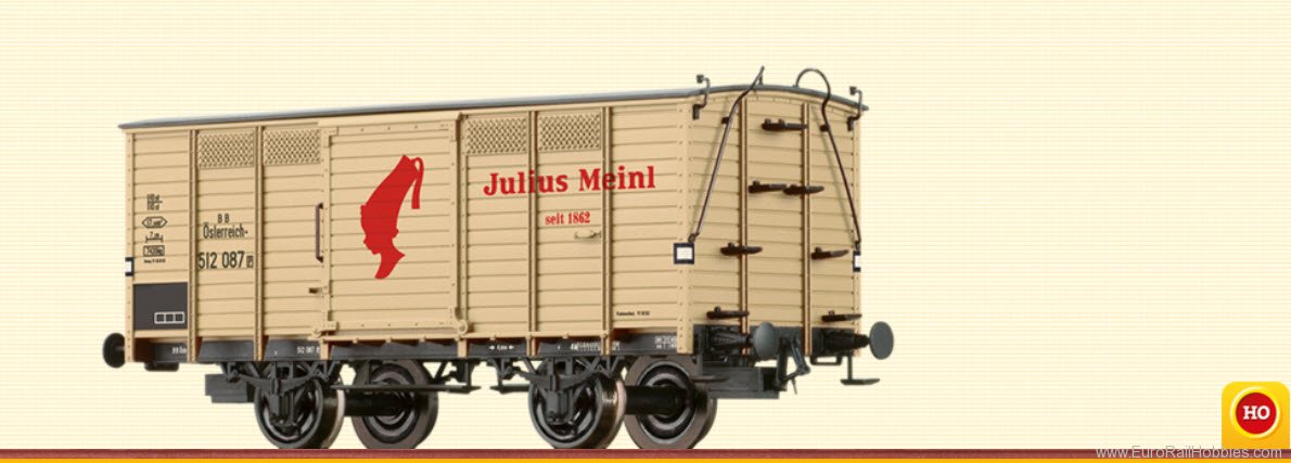 Brawa 48049 BBÃ Freight Car G, Meinl Kaffee