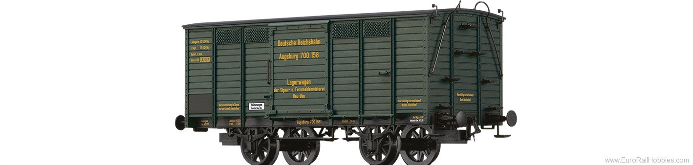 Brawa 48052 BRAWA DRG Covered Freight Car G 'Lagerwagen'