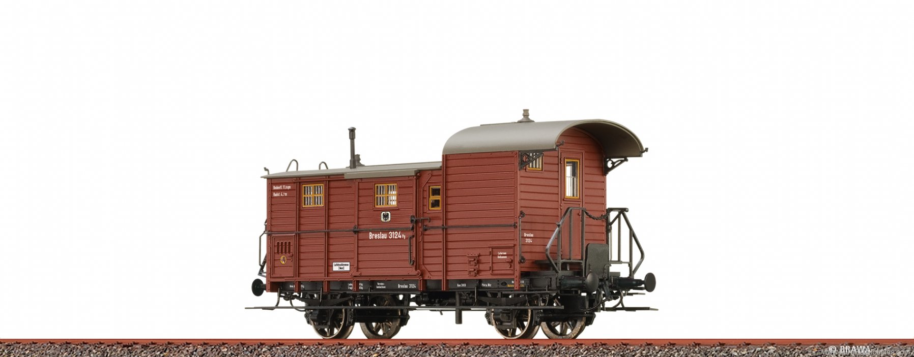 Brawa 48367 Luggage Car Pg K.P.E.V.