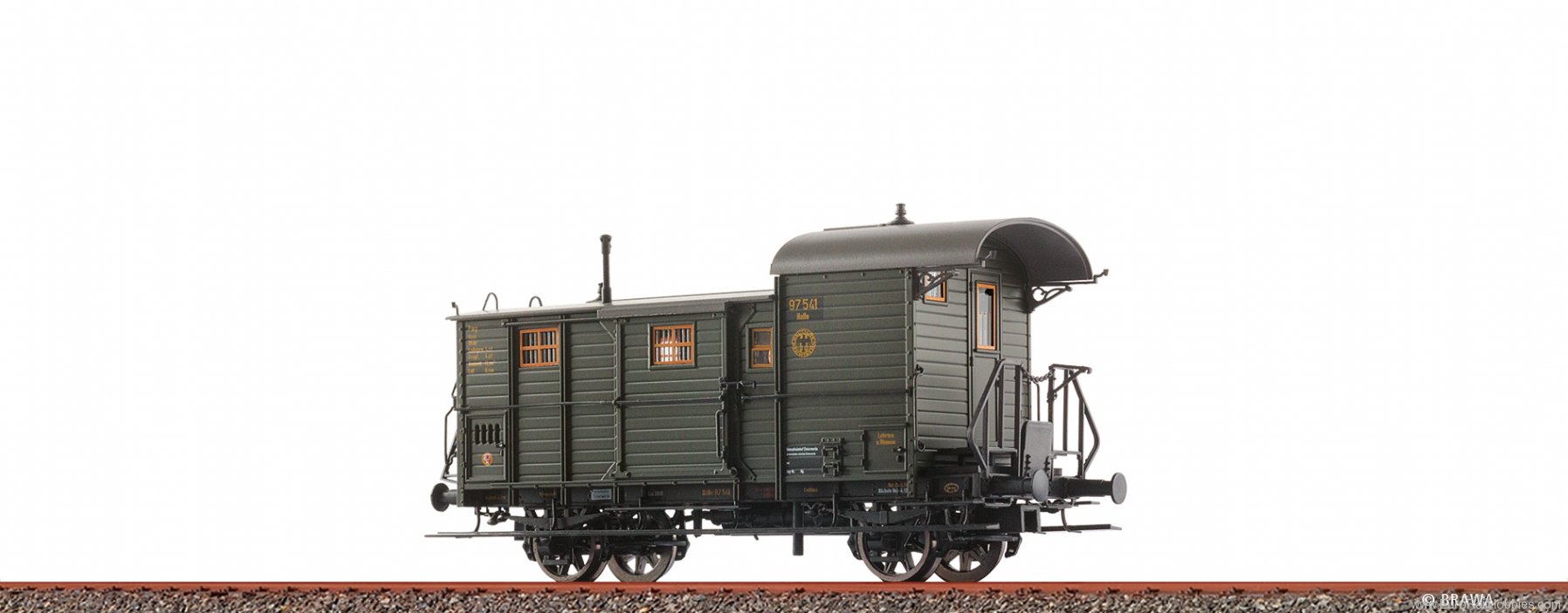 Brawa 48368 DRG Luggage Car Pwg