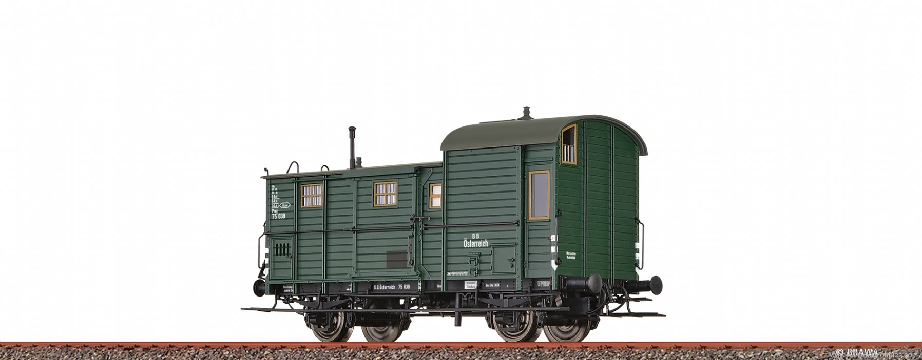 Brawa 48372 Luggage Car Pwg BBÃ