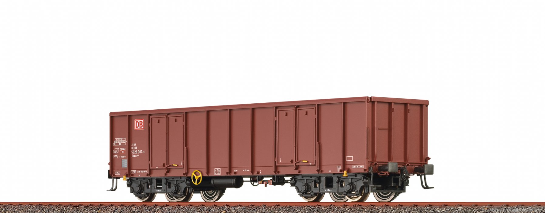Brawa 48510 DB AG Open Freight Car Ealos-x053 Y25 (Factor