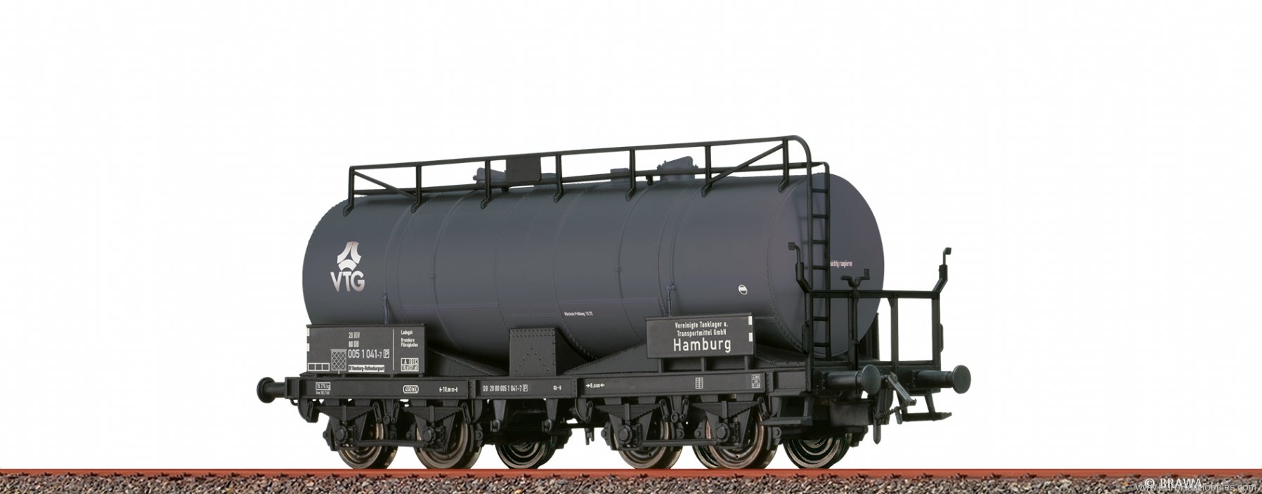 Brawa 48516 Tank Car 4-axle ZZ [P] VTG DB