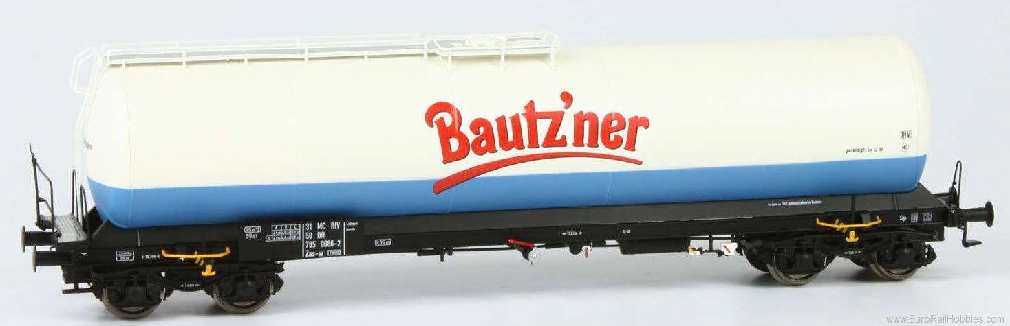 Brawa 48767 DR New Build 4 Axle Tank Car 'Bautzner', 2017