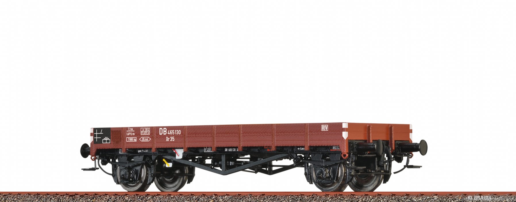 Brawa 49361 Maintenance Car X 35 der DB Running number: 4