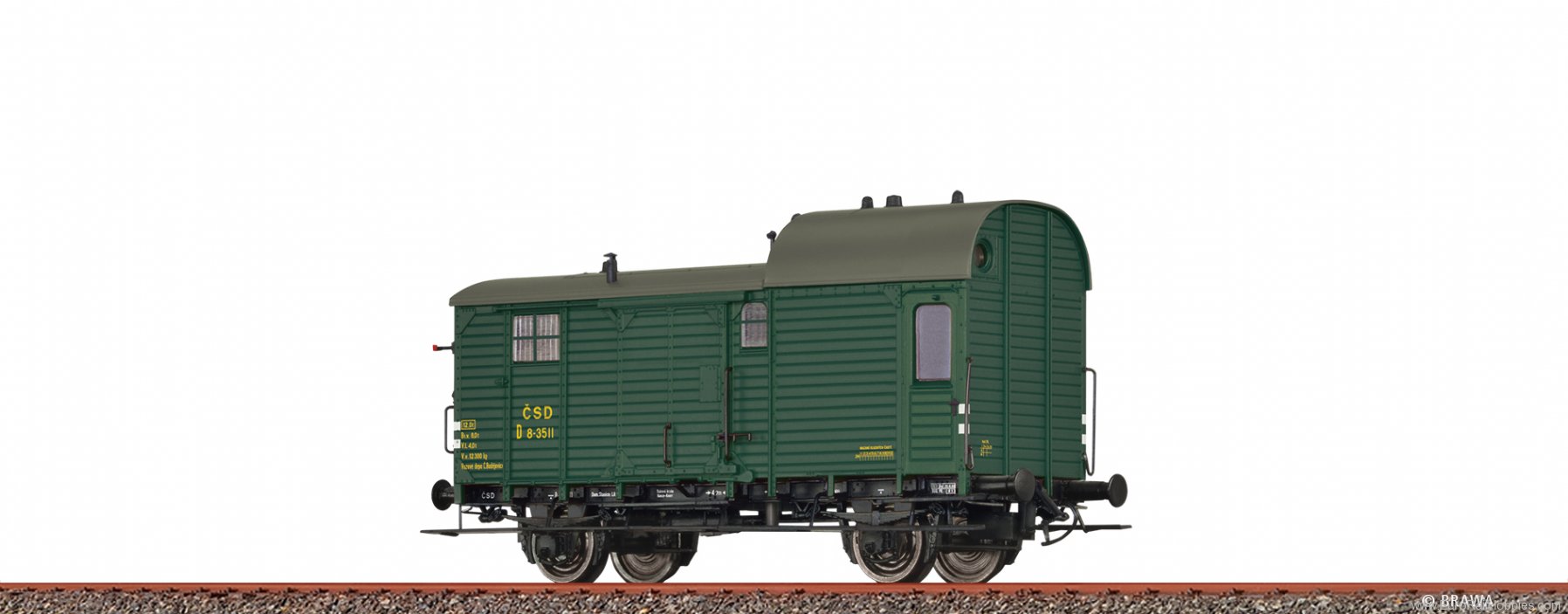 Brawa 49431 Luggage Car Pwg BBÃ