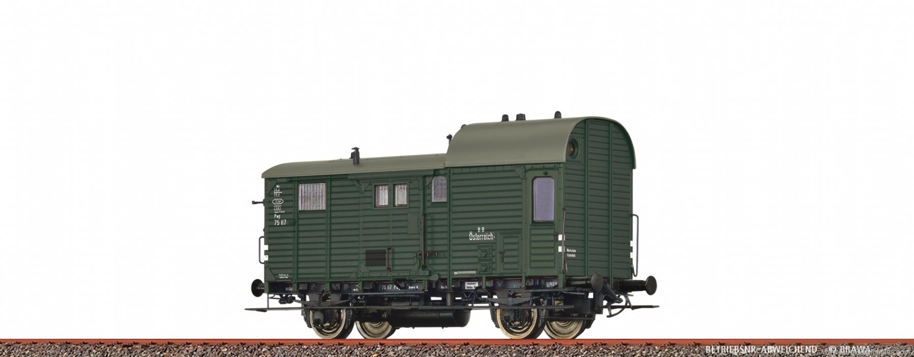 Brawa 49433 Luggage Car Pwg BBÃ