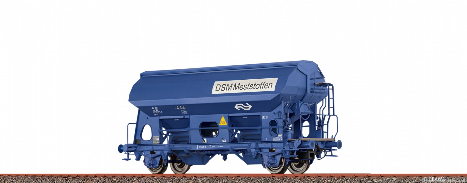 Brawa 49556 Covered Freight Car Tds241 DSM Meststoffen NS