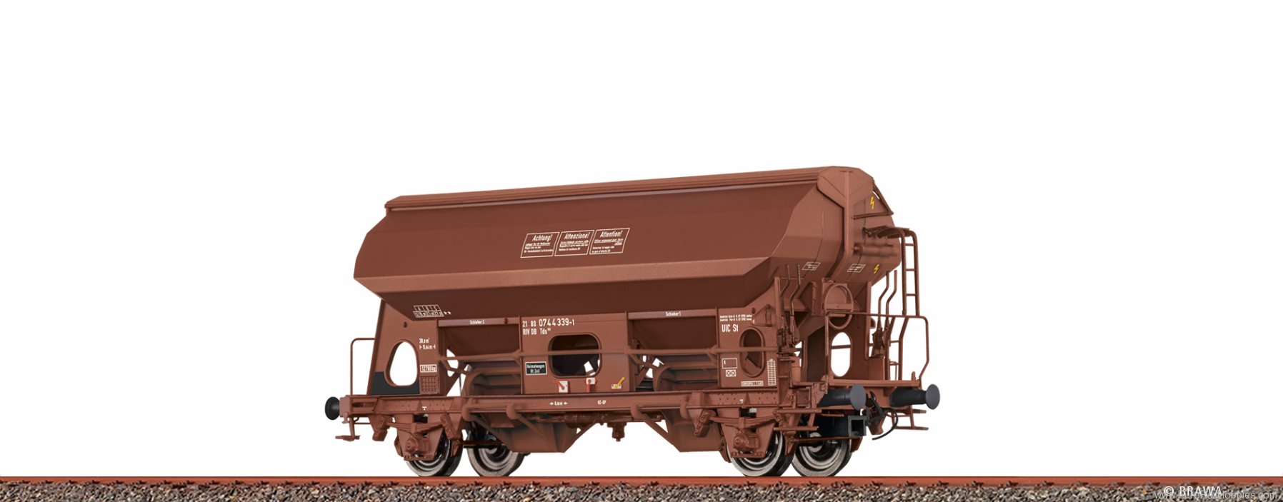 Brawa 49557 Covered Freight Car Tds932 DB
