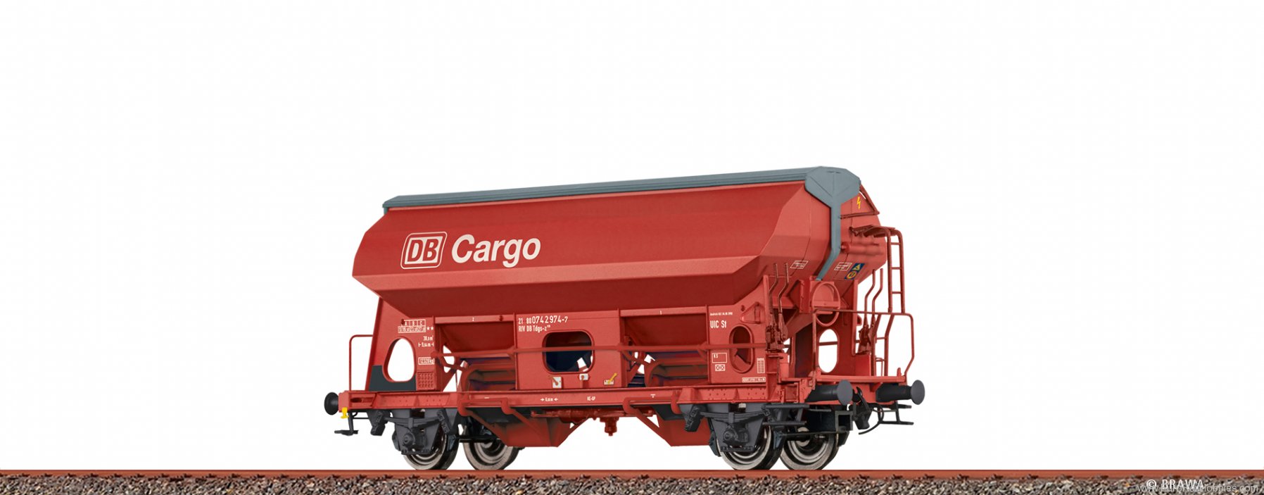 Brawa 49558 Covered Freight Car Tdgs-z930 DB Cargo