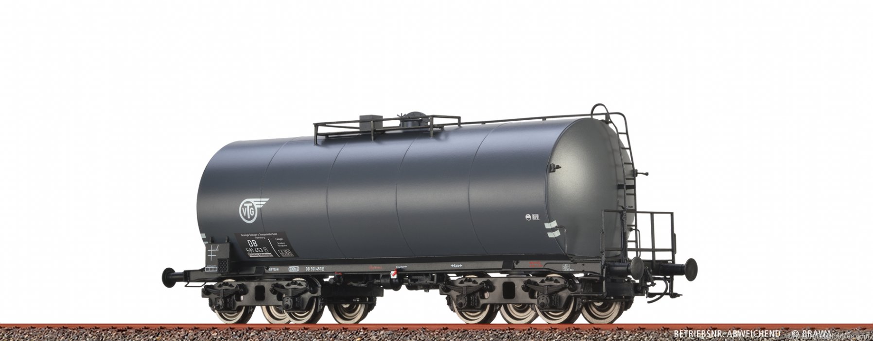 Brawa 49621 DB 4 Axle Tank Car Uerdingen VTG
