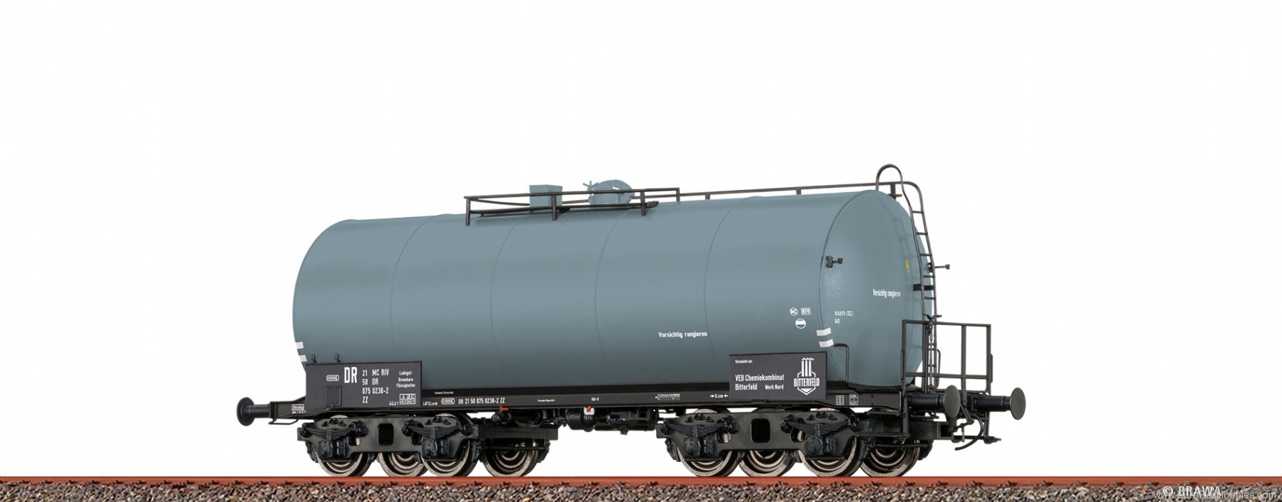 Brawa 49623 DR 4 Axle Tank Car Uerdingen