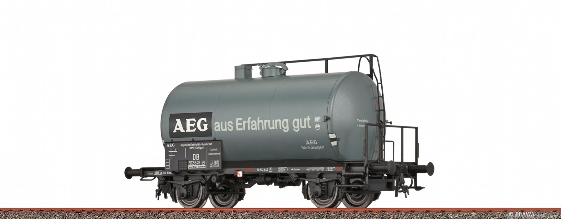 Brawa 49628 DB 2 Axle Tank Car Z [P], AEG