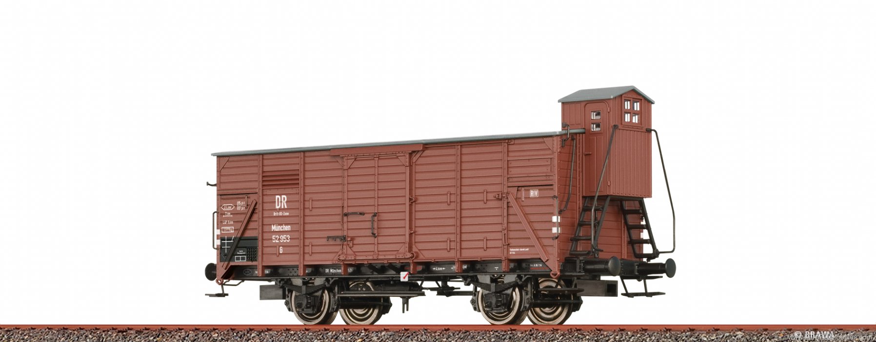 Brawa 49822 Covered Freight Car G DB