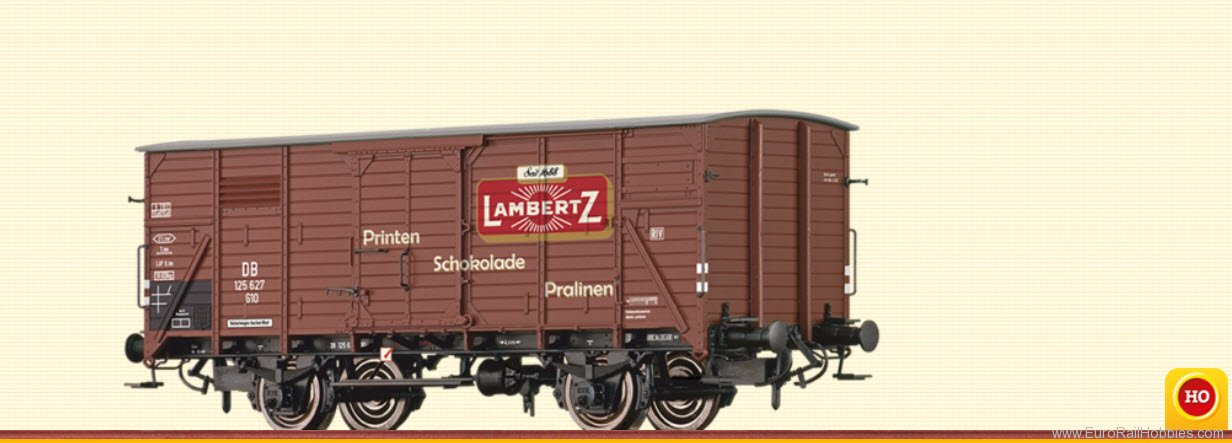 Brawa 49867 DB Freight Car G10, Lambertz (Brawa Christmas