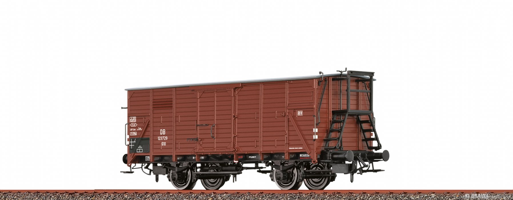 Brawa 49875 Covered Freight Car G10 DB