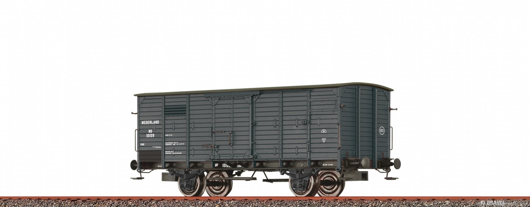 Brawa 49889 Covered Freight Car CHDG NSÂ 