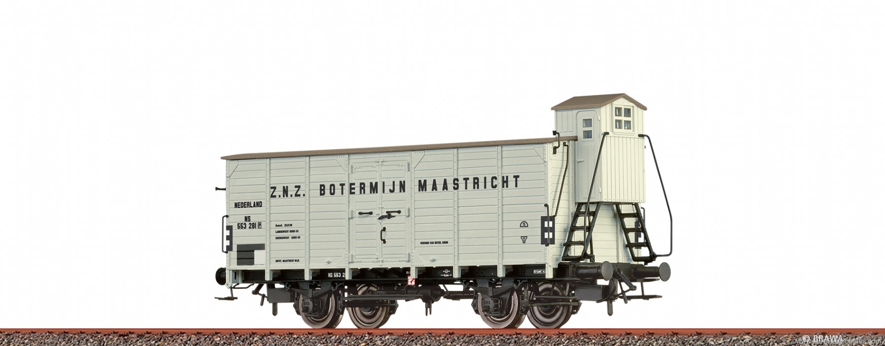 Brawa 49890 Beer Car G10 Z.N.Z. Botermijn Maastricht NSÂ