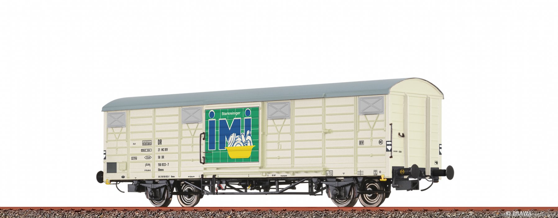 Brawa 49927 Covered Freight Car Glmms IMI DR