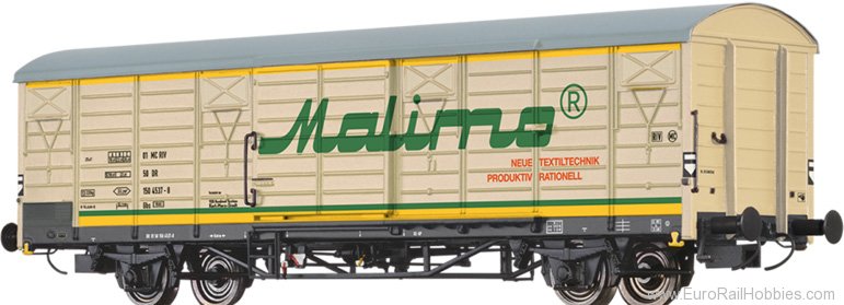 Brawa 49929 Covered Freight Car Gbs Malimo DR