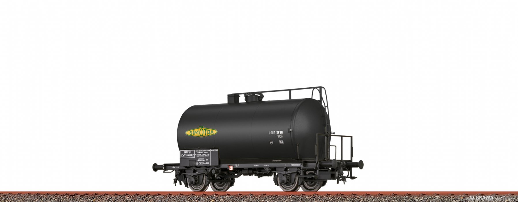 Brawa 50014 Tank Car SCwf Simotra SNCF