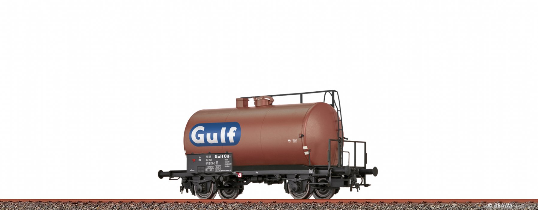 Brawa 50018 Tank Car Z [P] Gulf DSB