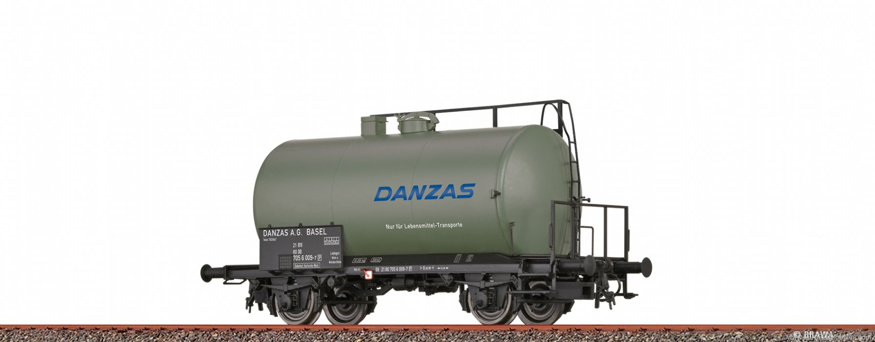 Brawa 50031 DB Tank Car Z [P] âDanzasâ (Factory